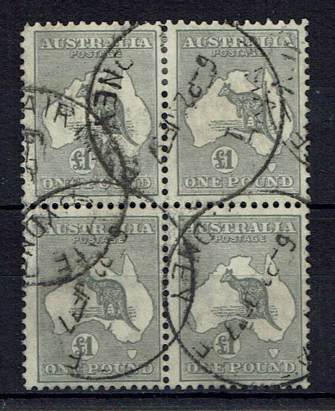 Image of Australia SG 137 FU British Commonwealth Stamp